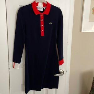 NWT Lacoste Navy Dress